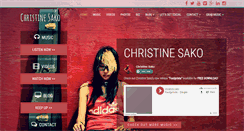 Desktop Screenshot of christinesako.com